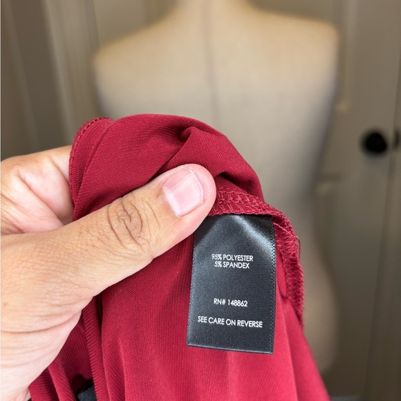 Torrid Elegant Red Women's Top - Picture 5 of 7